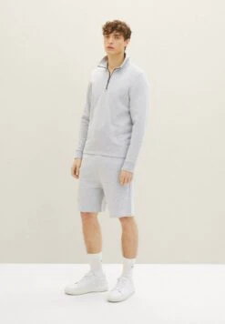 TOM TAILOR Denim Basic- Trainingsbroek - Light Stone Grey Melange -Tom Tailor Winkel a8aa85ef73104be49cfa023b3d6b2c2f