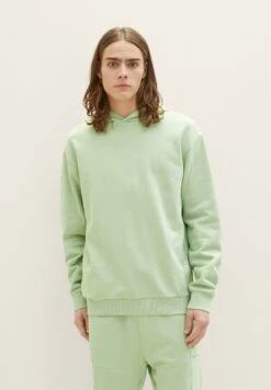 TOM TAILOR Denim Mit Print - Hoodie - Placid Green