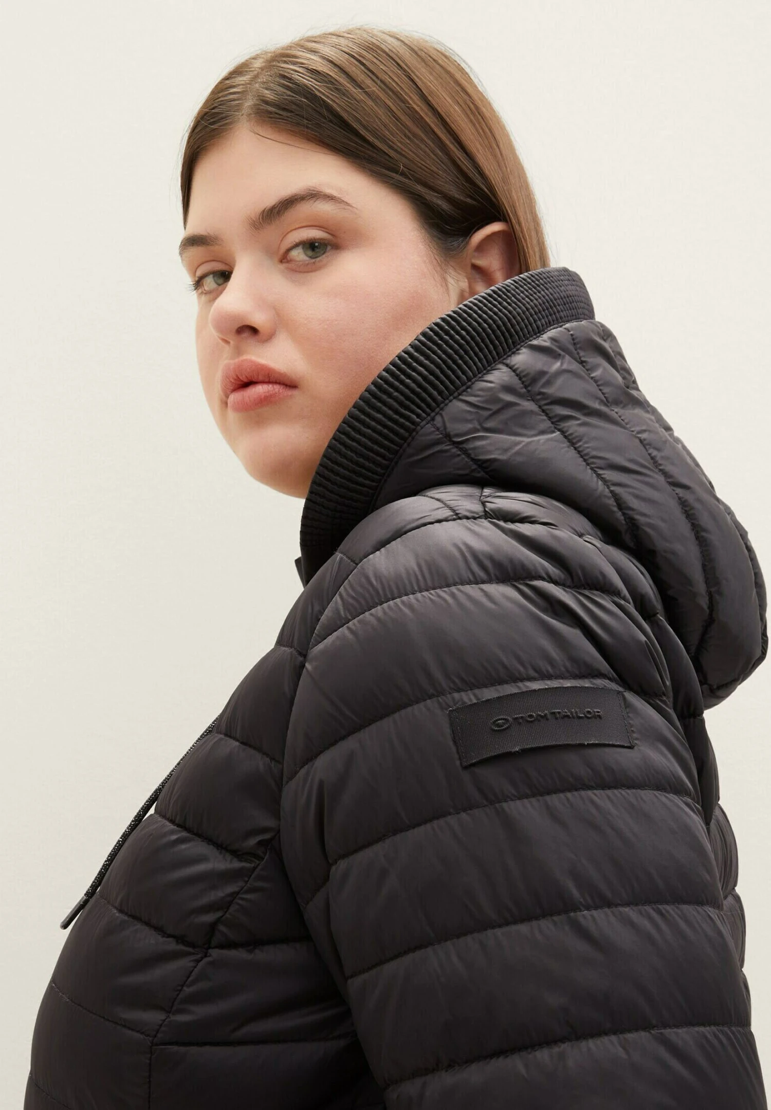 Tom Tailor Mit Kapuze - Jas - Deep Black 6 Tom Tailor Mit Kapuze - Jas - Deep Black - Afbeelding 4