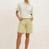 Tom Tailor Shorts - Light Moderate Olive