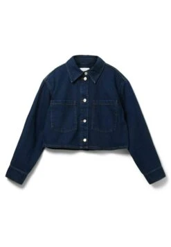 TOM TAILOR Denim Cropped - Spijkerjas - Clean Dark Stone Blue Denim -Tom Tailor Winkel a9fbd486bc484384886651a59104ffd0