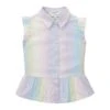 Tom Tailor Mit Volants - Overhemdblouse - Multicolor Vertical Stripe -Tom Tailor Winkel aa03987bb3214e438d2bc058bbf10c93