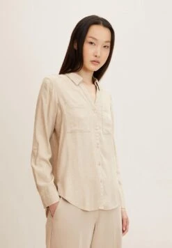 Tom Tailor Overhemdblouse - Messy Beige Melange