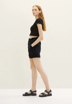 TOM TAILOR Denim Shorts - Deep Black -Tom Tailor Winkel aba747dae11345b18c1559c960282007