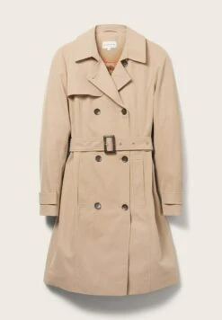 Tom Tailor Trenchcoat - Beach Sand -Tom Tailor Winkel ac13fc79e3f34fb298fb0a3c2f673a07