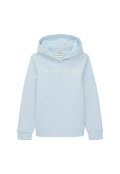 Tom Tailor Mit Logo Print - Hoodie - New Breeze Blue