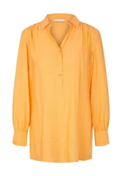 Tom Tailor Lang Geschnittene- Blouse - Bright Mango Orange -Tom Tailor Winkel ac92c78330f0438ca8d2a05a03584c1e