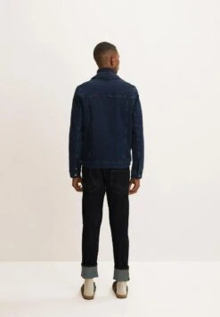 Tom Tailor Regular Fit- Spijkerjas - Used Dark Stone Blue Denim -Tom Tailor Winkel aca5be7a1ef74aa98f4336df87823e44