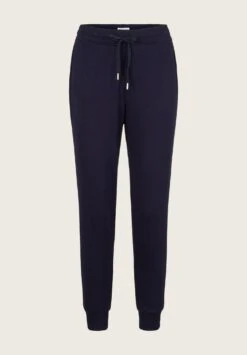 Tom Tailor Mit Rippbündchen - Trainingsbroek - Navy Midnight Blue -Tom Tailor Winkel ad1e1dc1fb9243b8ac8ad5dd6db66f52