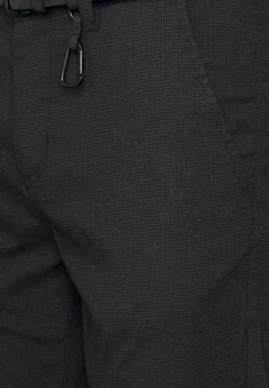 TOM TAILOR Denim Structured Straight - Chino - Black/Anthracite Melange -Tom Tailor Winkel ad59e0feea594c9faba49f82e8a7161d