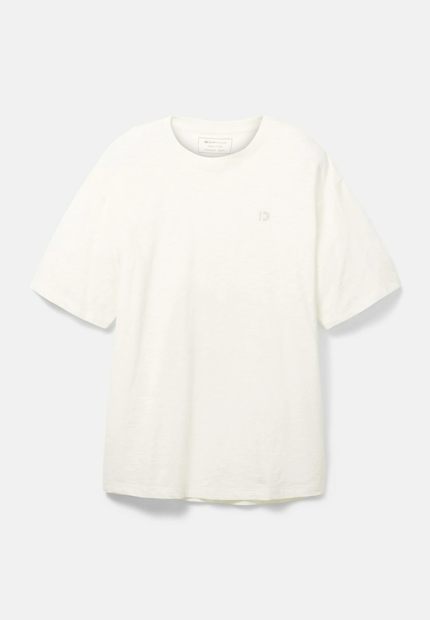 TOM TAILOR Denim T-Shirt Print - Wool White 10 TOM TAILOR Denim T-Shirt Print - Wool White - Afbeelding 8