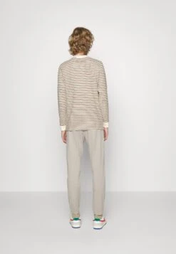 TOM TAILOR Denim Longsleeve - Longsleeve - Brown/Creme -Tom Tailor Winkel afdff4af42494933992fd178d977b88e