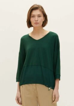 Tom Tailor Mit 3/4 Arm - Blouse - Pineneedle Green