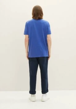 TOM TAILOR Denim Poloshirt - Shiny Royal Blue -Tom Tailor Winkel b09f5638783c4cd7b1ad279667130ba7