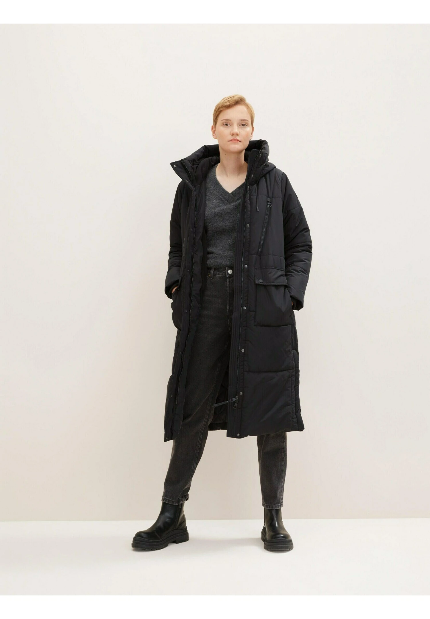 TOM TAILOR Denim Winterjas - Deep Black 4 TOM TAILOR Denim Winterjas - Deep Black - Afbeelding 2