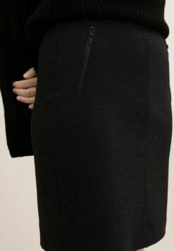 Tom Tailor Basic Mit Taschen - Kokerrok - Evident Anthracite Melange -Tom Tailor Winkel b1f7b3007230418c86e009f6340ce916