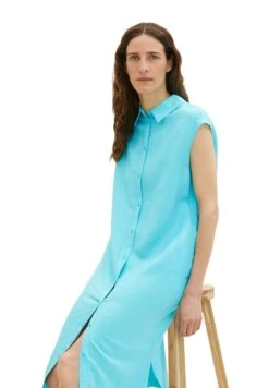 Tom Tailor Blousejurk - Teal Radiance -Tom Tailor Winkel b214c4b783ce428a8e694a2faf12d4fd