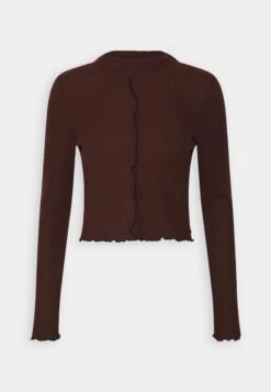 TOM TAILOR Denim Cozy Seam Details - Longsleeve - Bitter Chocolate -Tom Tailor Winkel b22950f8732b45d1a93ac4d24e251bc1