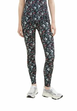 Tom Tailor Active Wear In Ankle Länge Set - Legging - Black Mint Aop -Tom Tailor Winkel b2650645a8d64ad5b9c572b5e3a63dc2