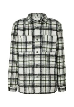 TOM TAILOR Denim Mit Karomuster - Overhemd - Light Beige Green Black Check -Tom Tailor Winkel b3d7ee05a1a247c2bc29f6ad819ba9f9