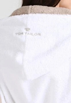 Tom Tailor Wellness - Badjas - Weiß -Tom Tailor Winkel b42e46d2b47a4b299025f02c8c512eb6