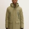 Tom Tailor Mit Abnehmbarer Kapuze - Parka - Dusty Olive Green