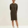 Tom Tailor Jurk - Tarmac Khaki Melange -Tom Tailor Winkel b4bf8075e577400aa4adddd46f9dc0db