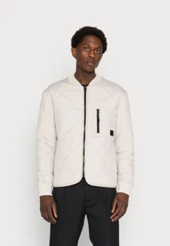 TOM TAILOR Denim Quilted Liner Jacket - Bomberjacks - Light Dove Grey