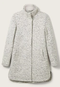 TOM TAILOR Denim Bouclé - Mantel - Grey Black Boucle -Tom Tailor Winkel b4d65a0ea3834162950fd4d7e091bb65