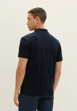 Tom Tailor Gemustertes - Poloshirt - Sky Captain Blue -Tom Tailor Winkel b5bfa1fbdf6e449cbc787b8824c749cc