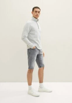 Tom Tailor Josh - Jeansshort - Dark Stone Blue Black Denim -Tom Tailor Winkel b5e97dfc358e443982bb2f7ae3ba82af