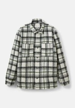TOM TAILOR Denim Mit Karomuster - Overhemd - Light Beige Green Black Check -Tom Tailor Winkel b6461b1aab8c4e5f818e085816ef21f7