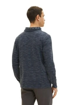 Tom Tailor Langarm Mit Snood - Sweater - Navy Vintage Beige Inject -Tom Tailor Winkel b664002d6ff34596b9672e0c43150152