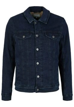 Tom Tailor Regular Fit- Spijkerjas - Used Dark Stone Blue Denim -Tom Tailor Winkel b679d793457448cfb0ba2eee3047d412