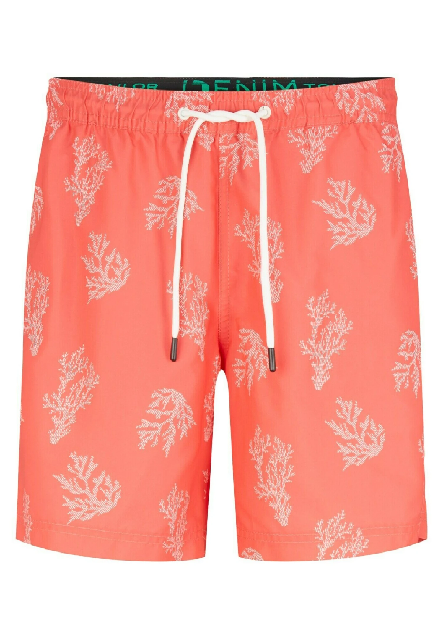 TOM TAILOR Denim Mit Allover-Print - Zwemshorts - Red White Big Coral Print 8 TOM TAILOR Denim Mit Allover-Print - Zwemshorts - Red White Big Coral Print - Afbeelding 6
