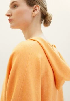 Tom Tailor Mit Kapuze - Hoodie - Bright Mango Orange Melange -Tom Tailor Winkel b72ef2fd73d74602ae44b5c1d9a047e5