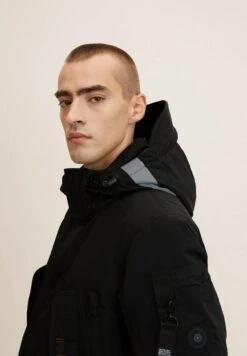 Tom Tailor Mit Kapuze  - Parka - Black -Tom Tailor Winkel b7435c6b1b8d4d54a02851a2c461a342