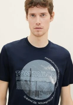 Tom Tailor Mit Print - T-Shirt Print - Sky Captain Blue -Tom Tailor Winkel b7a90cad7750461a9a7e2690a19c673c