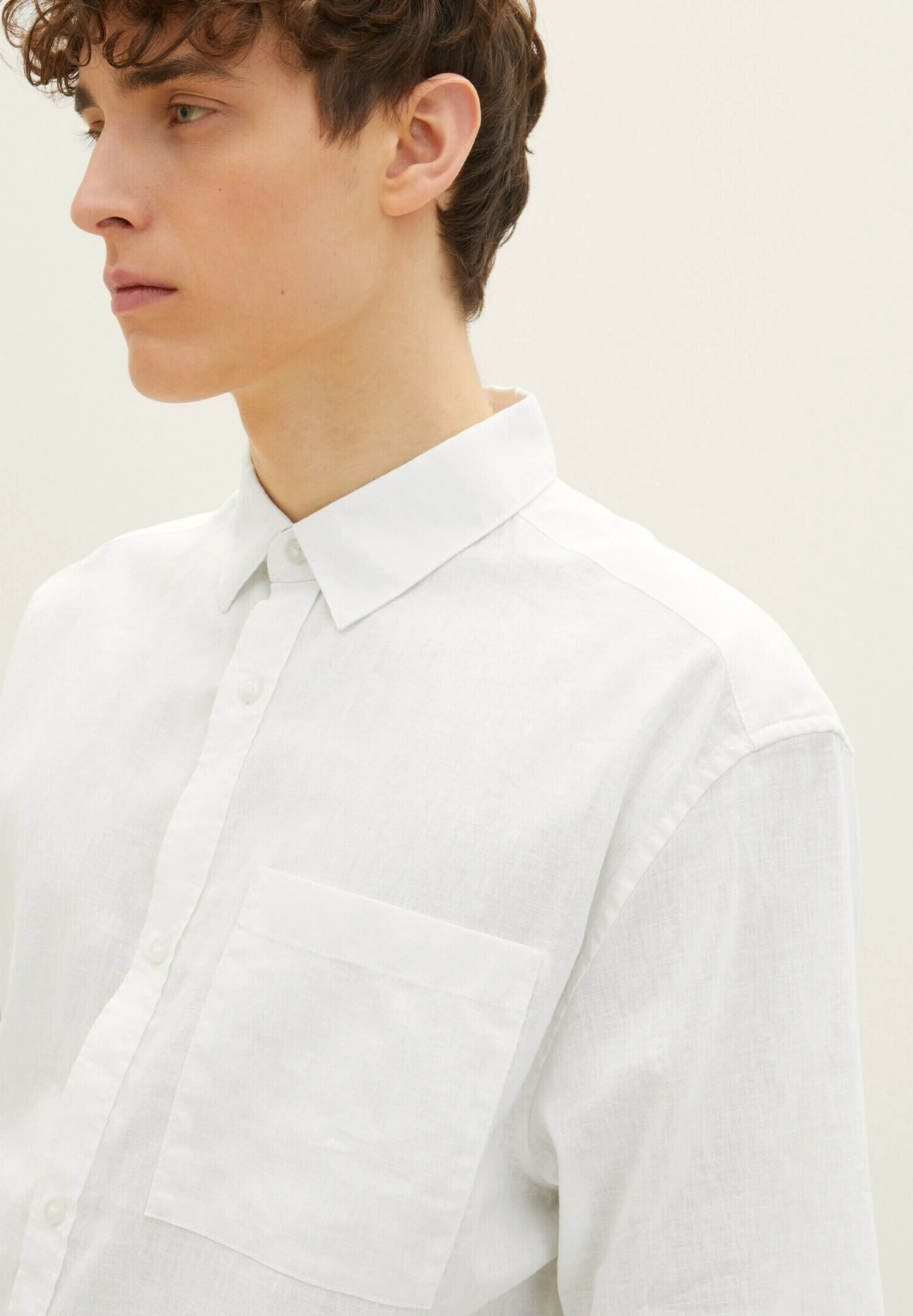 TOM TAILOR Denim Overhemd - White 6 TOM TAILOR Denim Overhemd - White - Afbeelding 4