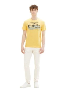 Tom Tailor Mit Print - T-Shirt Print - Gelb -Tom Tailor Winkel b903b357d1b14cf5966f6a019bd9f3b7