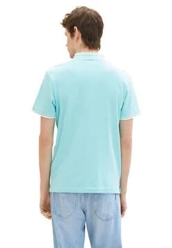 Tom Tailor Poloshirt - Türkis -Tom Tailor Winkel b9bc2e8283d0455fb3c6354f60a1eca5