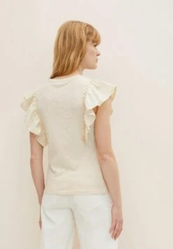 TOM TAILOR Denim Blouse - Light Cashew Beige -Tom Tailor Winkel ba1910cf5a3c4934befbf4bc8d5ef64d