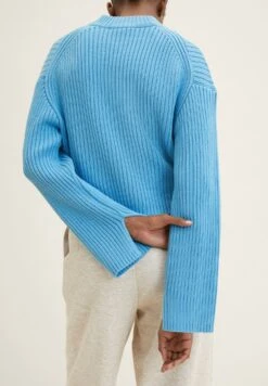 TOM TAILOR Denim Mit Rund - Trui - Rainy Sky Blue -Tom Tailor Winkel bb474cfbfc7849daab4e5eaeecae06d7