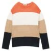 Tom Tailor Trui - Multicolor Knitted Stripe