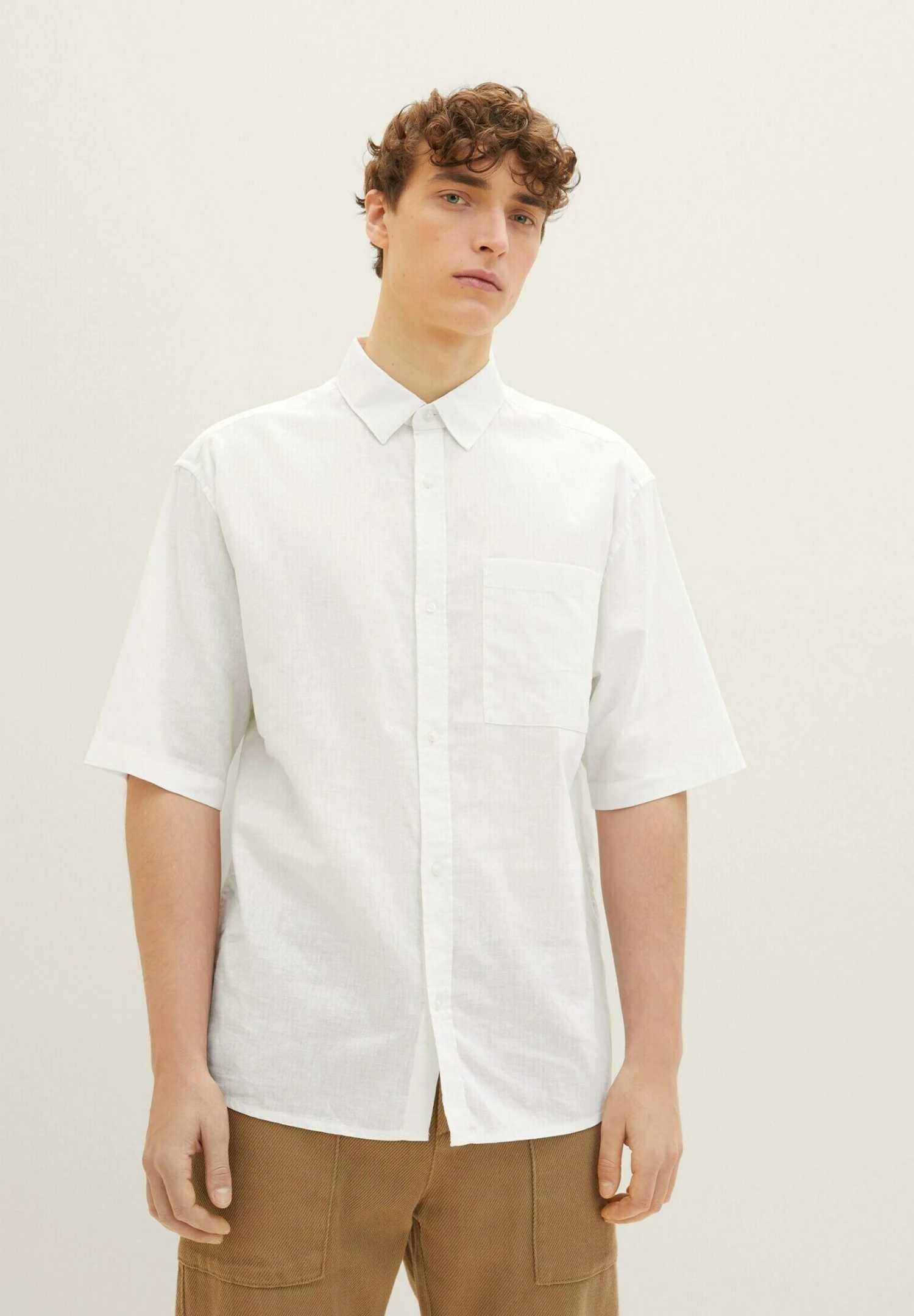 TOM TAILOR Denim Overhemd - White 3 TOM TAILOR Denim Overhemd - White