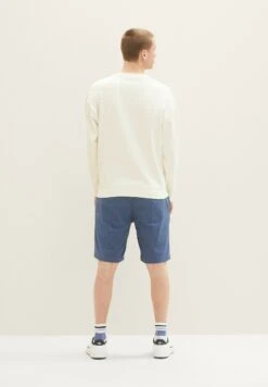 TOM TAILOR Denim Shorts - Navy Blue White Yarn Dye -Tom Tailor Winkel bc250830fdce440faa0ca3c2bf113b6d