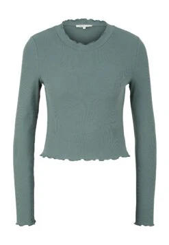 TOM TAILOR Denim Mockneck - Longsleeve - Green Dust -Tom Tailor Winkel bc31d17f83a54c929089c540539276ce