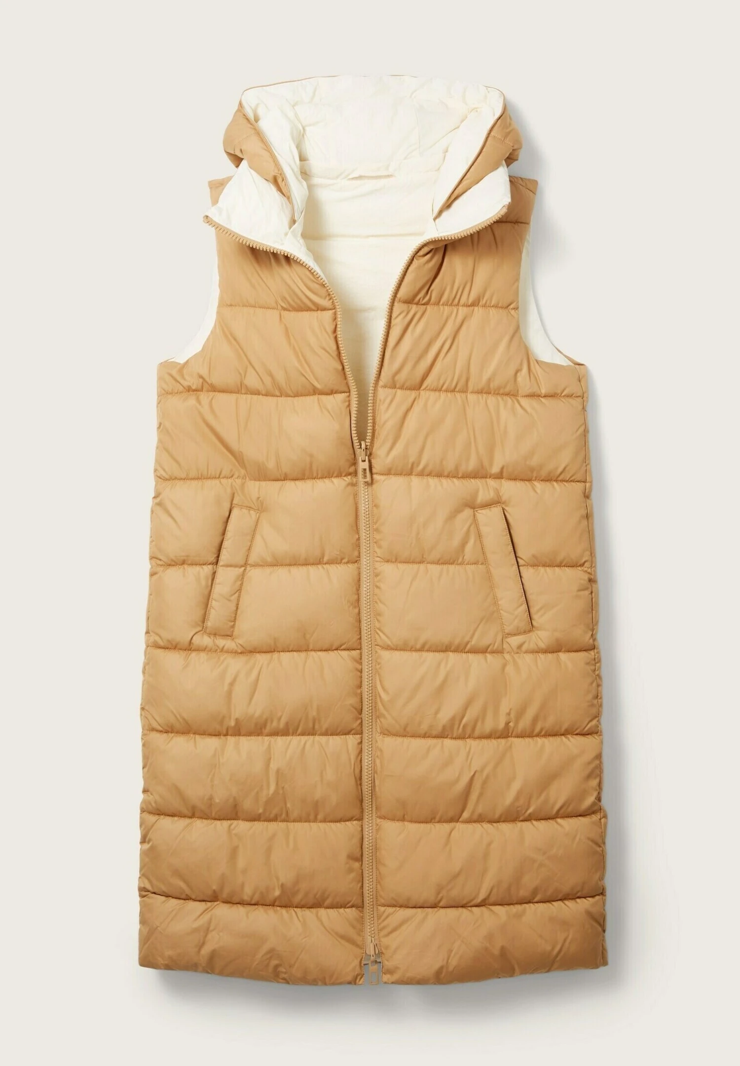 Tom Tailor Mit Kapuze - Bodywarmer - Soft Light Camel 11 Tom Tailor Mit Kapuze - Bodywarmer - Soft Light Camel - Afbeelding 9