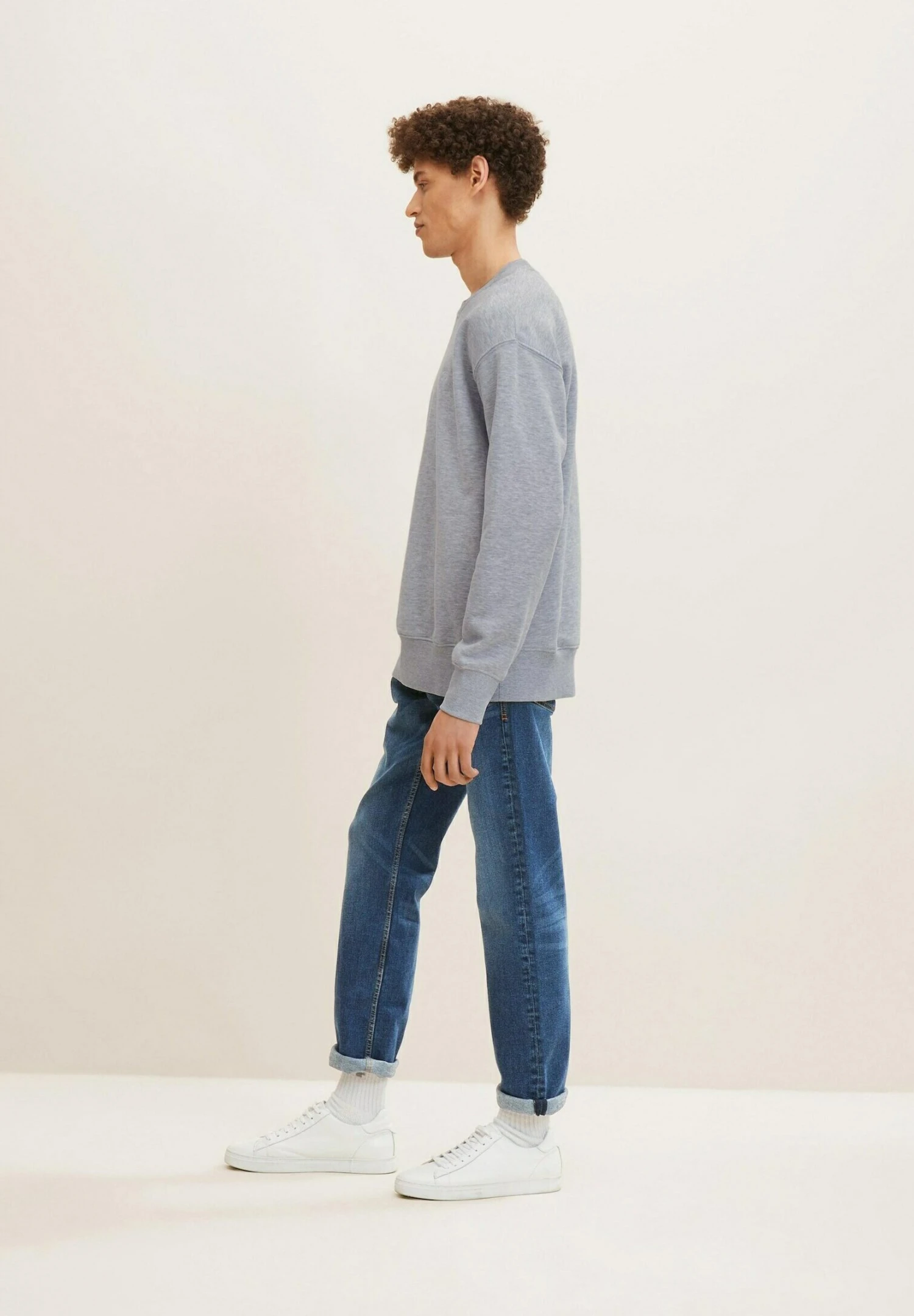 Tom Tailor Marvin - Straight Leg Jeans - Used Mid Stone Blue Denim 6 Tom Tailor Marvin - Straight Leg Jeans - Used Mid Stone Blue Denim - Afbeelding 4