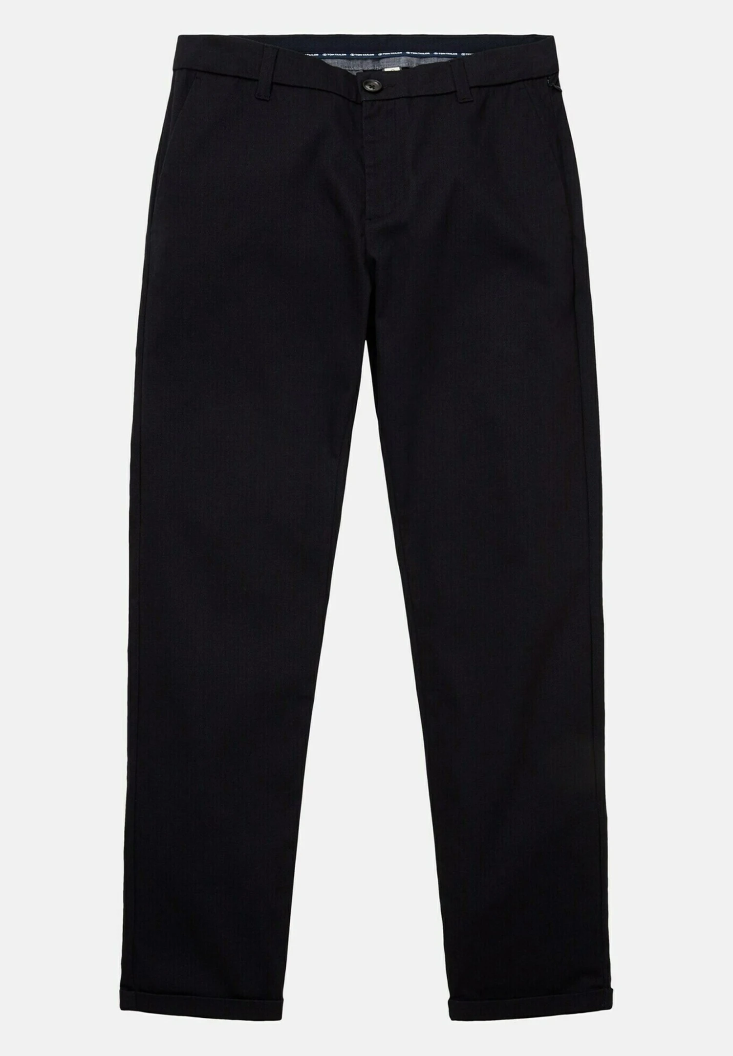 Tom Tailor Broek - Navy Black Dobby 12 Tom Tailor Broek - Navy Black Dobby - Afbeelding 10